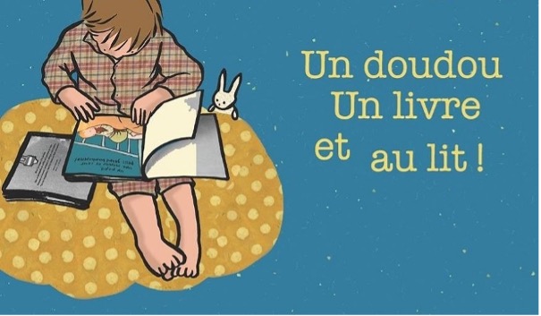 un doudou au lit