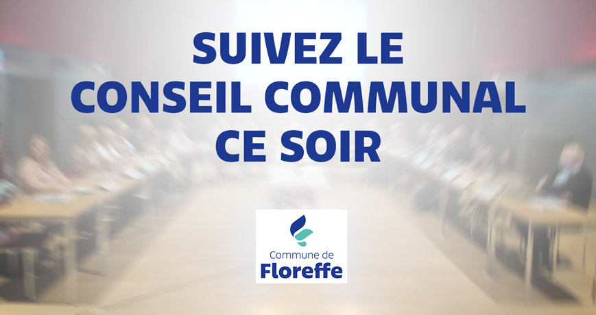Suivez le conseil communal du 27 janvier à 19H30