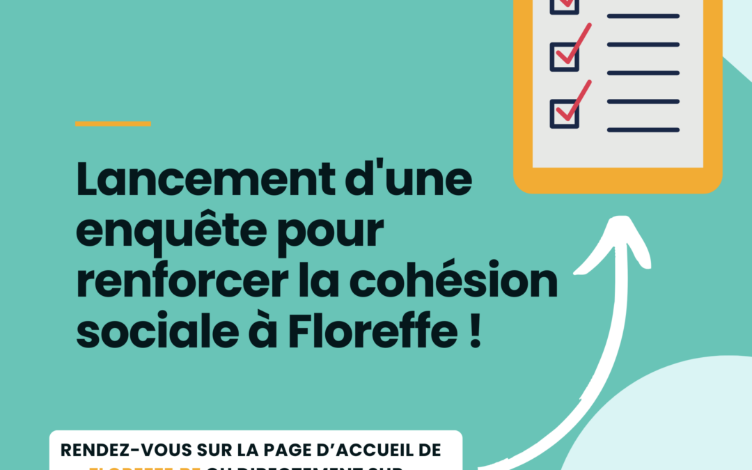Répondez à une courte enquête pour renforcer la cohésion sociale à Floreffe !