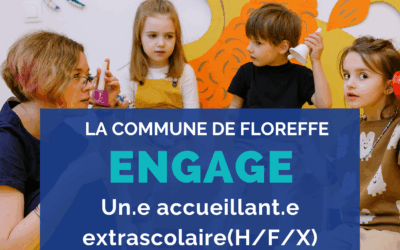 OFFRE D’EMPLOI – ACCUEILLANT(E) EXTRASCOLAIRE (H/F/X)