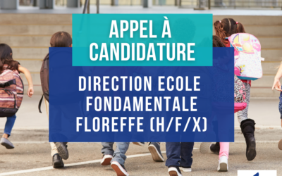 Appel à candidatures – Direction d’école