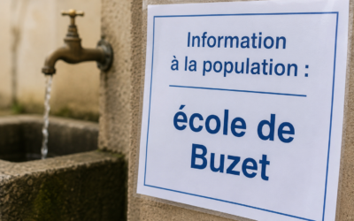 Incident sanitaire à l’école de Buzet : point de situation