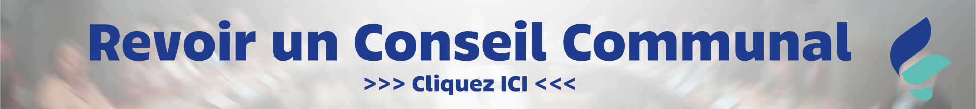revoir un communal youtube Cliquez ici pour revoir un conseil communal