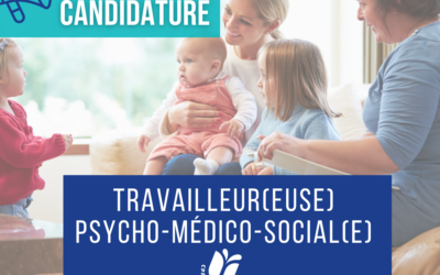 Offre emploi : travailleur(euse) psycho-médico-social(e) (H/F/X)
